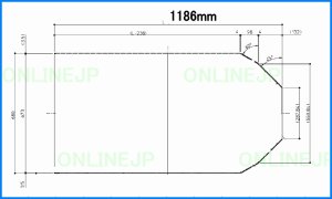 画像1: 【ENILNO】 1200　エコクリーンカバー　2枚式フロ蓋　ENI81006W2 (1)