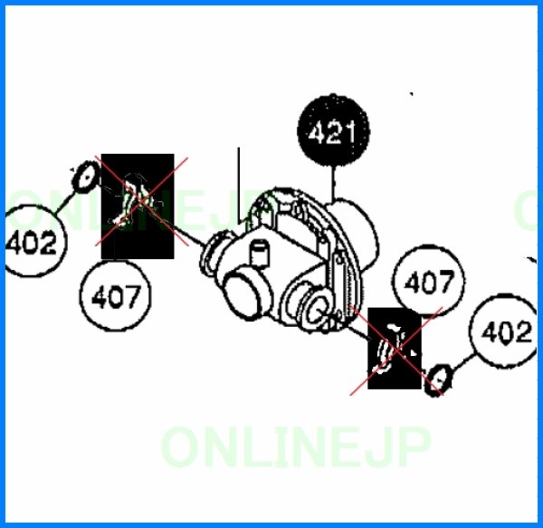 画像1: 【NORITZ】 減圧弁 JAQ SET-V  TX-405AYV用 【SEG7979-05957NA+3359808x2】 (1)