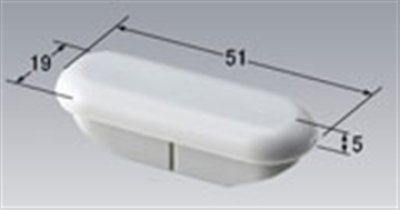 画像2: 75-19-4【LIXIL INAX】   便座ゴム足 (2)