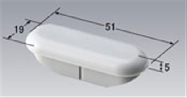 画像2: 75-19-4【LIXIL INAX】   便座ゴム足 (2)