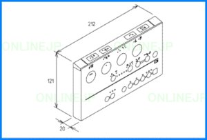 画像1: TCM1008S リモコン組品　【TOTO】 (1)