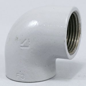 画像1: VLP 水道用樹脂コーティング管継手 エルボ　VLP-L (1)