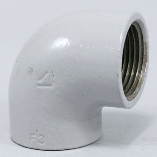 画像1: 【水道用】VLP 樹脂コーティング管継手 エルボ　VLP-L (1)