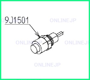 画像1: TH5J0184 押ボタンユニット 旧9J1501 【TOTO】 (1)