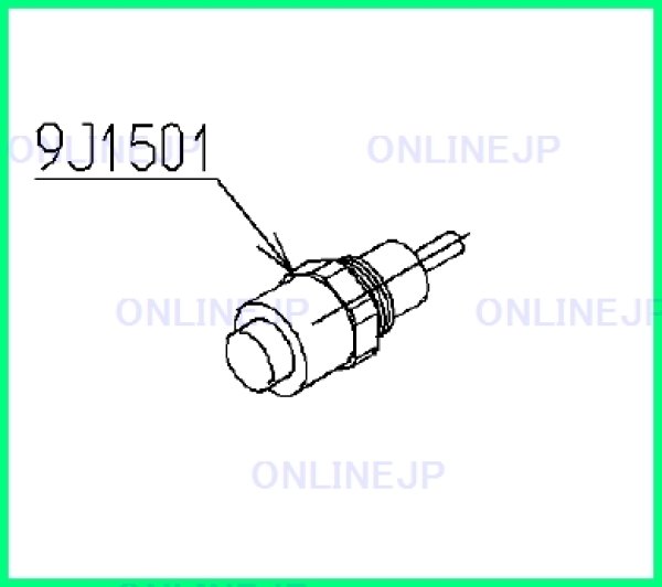 画像1: TH5J0184 押ボタンユニット 旧9J1501 【TOTO】 (1)