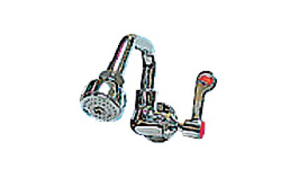 画像4: 湯屋カラン　固定シャワー　13A (4)