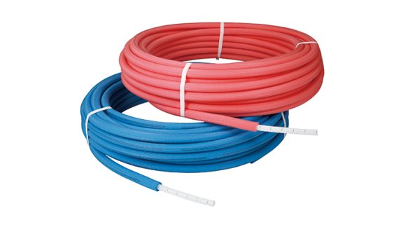 画像1: PEX16C-PB5-Y/PEX16C-PP5-Y オンダ製作所 イージーカポリパイプW 16A 保温材付| 給水 給湯 架橋ポリエチレン管 (1)