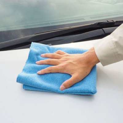 画像3: 洗車用マイクロファイバータオル(強力吸水大判タイプ) 650×420mm (3)