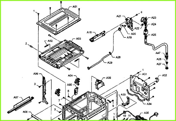 画像1: ANP270-6290 ANP-12C-2C0 ANP18C-9301   　NP-45RS6S用パーツ　【PANASONIC】 (1)