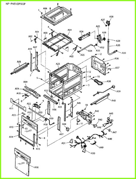 画像1: NP-P45V2PSCP用パーツ　【PANASONIC】 (1)