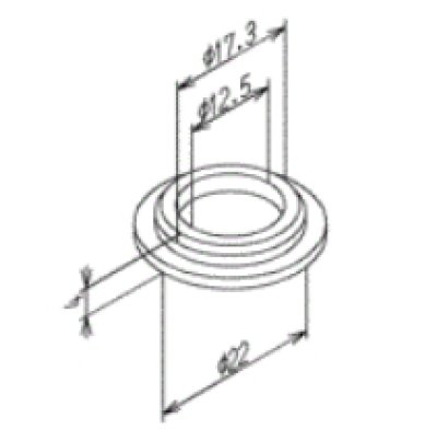 画像2: TH91953H パッキン【TOTO】 (2)
