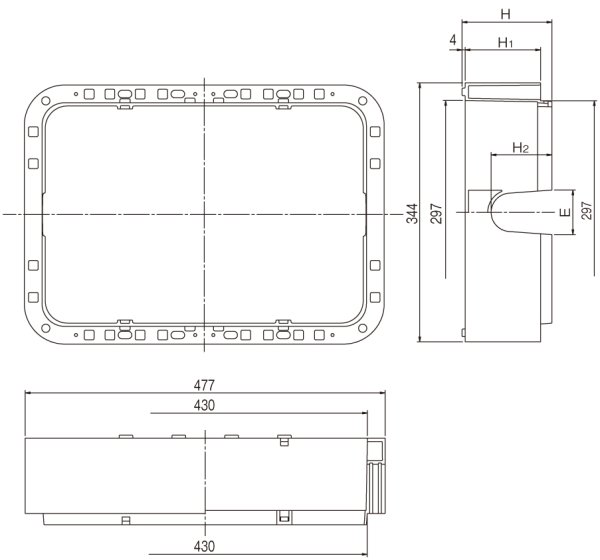 画像2: M-20BL/MX-20BL用 A100H　調整枠（20BL用）【アロン化成　旧ミクニ】 (2)
