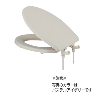 画像2: 233-716　前丸便座　(ホワイト)【株式会社カクダイ】 (2)