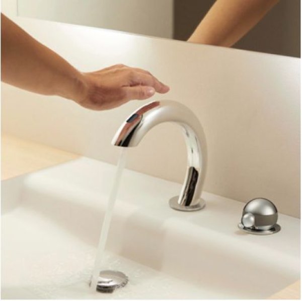 画像3: EK5030-13【SANEI株式会社】  サーモ付自動洗面混合栓  (3)