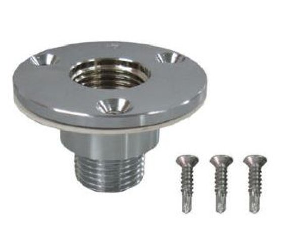 画像1: M340F 13X50  厨房用水栓取付金具 【ミヤコ株式会社】 (1)