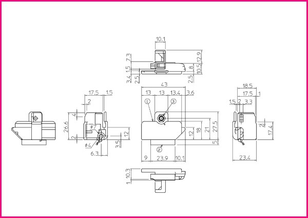 画像1: AFKH800YA　ガイド【TOTO】　 (1)