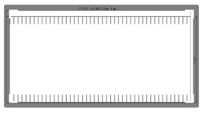 画像1: RL96029EC 　１７１７用フタ　ホワイト　＜サイズ＞1560mm×735mm（リブ数46本）【PANASONIC】旧RL96029C (1)