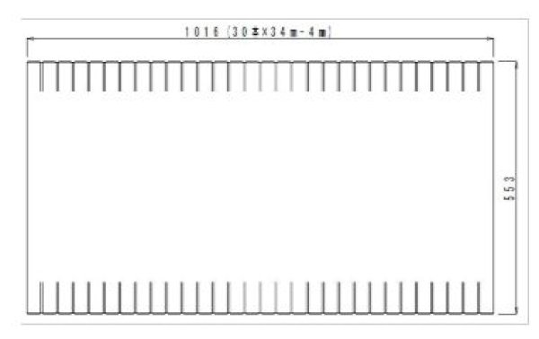 画像1: RS9GD6012NEC 風呂フタ   巻き蓋　５５３×１０１６【PANASONIC】旧RS9GD6012NC (1)