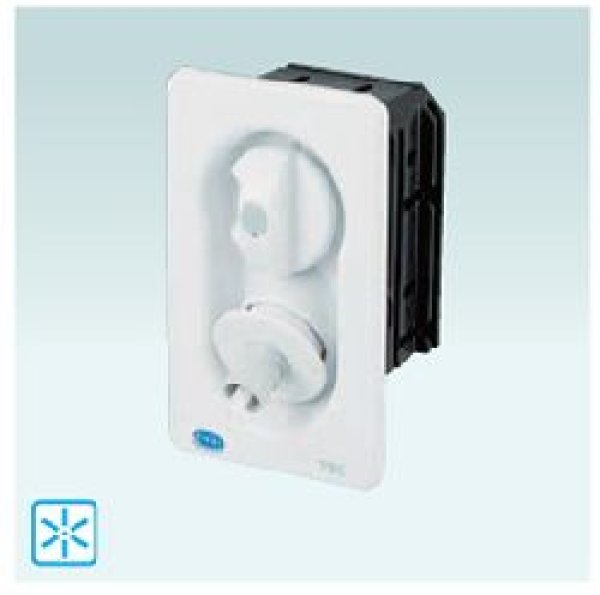 画像1: SP1100N-P【オンダ製作所】緊急ストッパー付 水栓コンセント (1)