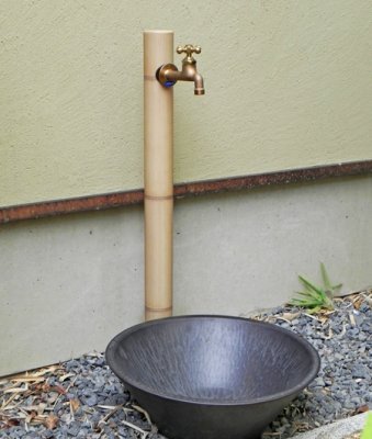 画像3: S-60MGT 和風工房シリーズ 若竹・唐竹 (水栓柱 )【竹村製作所】 (3)