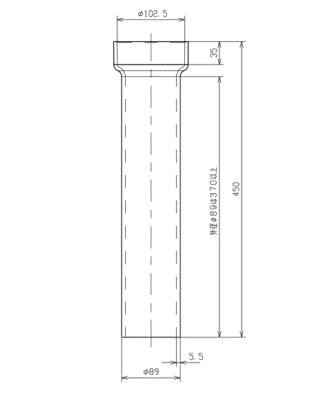 画像2: Y9207  塩ビ排水管（直管） 【TOTO】 (2)