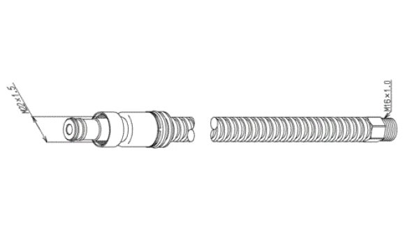 画像1: TH5C0054 ホースユニット 【TOTO】TL490ACR 用 (1)