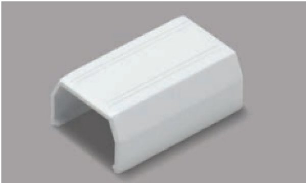 画像1: SFMJC43　ジョイントカバー  　ニュー・エフモール　ミルキーホワイト  マサル工業 (1)