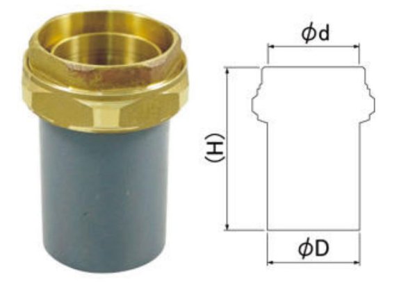 画像2: ＭＹジョイント（ユニオン式） T262B　締込式（フランジ式）ミヤコ株式会社 (2)