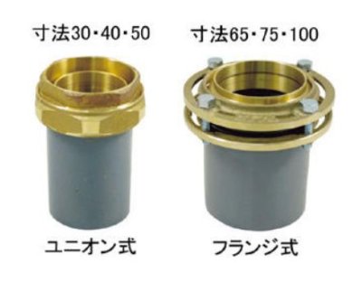画像4: MYジョイント(ユニオン式) T262B 締込式(フランジ式)ミヤコ株式会社 (4)