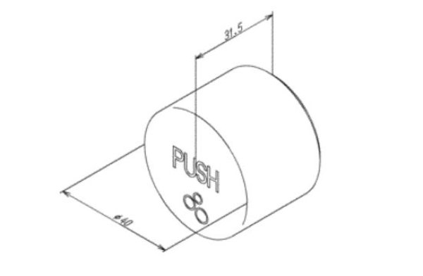画像2: TH5R0029 押しボタンユニット　旧5R000029　【TOTO】 (2)