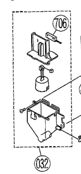 画像1: 244-037-000 　32番　水位スイッチ（組）　RSW-404LP用【リンナイ】 (1)