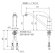 画像2: KM5011J 　取付穴径　36〜38【KVK】 シングルレバー式混合栓    キッチン用水栓 (2)