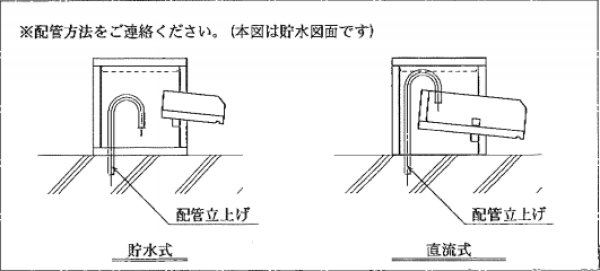 画像4: ひのき　吐水口 　丸桶型 木肌仕上げ  ヘラ付　木曽檜　＊受注生産品 (4)