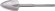画像1: マキタ(Makita) スコップ105×400 電動ハンマ用 SDS-MAXシャンク A-17653 (1)