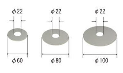 画像3: M167SPD  ステンレス割なしプレート（のり付）【ミヤコ株式会社】 (3)