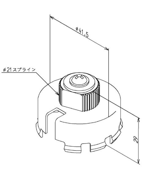 画像1: TH5D0249　ハンドル用ブッシュ（右用）旧5D000249【TOTO】 (1)