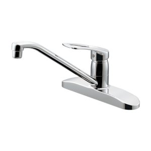 画像1: 116-110【株式会社カクダイ】 シングルレバー混合栓　取付ピッチ203mm　旧116-108 (1)