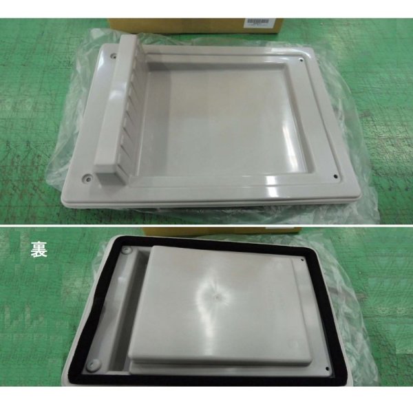 画像1: GRXGN3751Z    ハーフ点検口蓋棚付（ＷＧ）260X350　(ホワイトグレー)　【PANASONIC 】 (1)