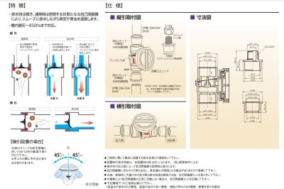 画像2: YWLD20-25-30 ウォレス 自封式トラップ 屋内用 縦引用横引き兼用【丸一】 (2)