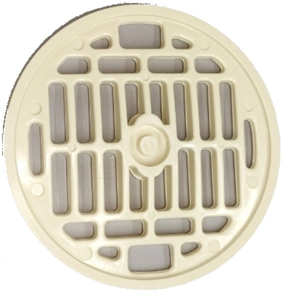 画像2: コマツ化成ユニットバス　排水口蓋＜樹脂製＞　目皿　直径106 　厚み5ｍｍ AT-2U (2)