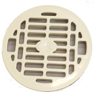 画像1: コマツ化成ユニットバス　排水口蓋＜樹脂製＞　目皿　直径106 　厚み5ｍｍ AT-2U (1)