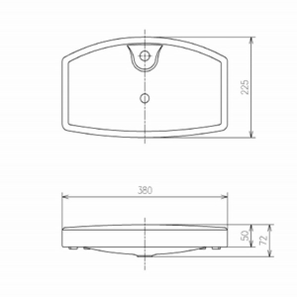 画像1: S31ACR【TOTO】ロータンクふた QRシリーズ（補修品）　SH371B/SH381BA用　　 (1)