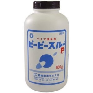 画像1: ピーピースルーF　排水管　パイプ洗浄剤　つまり解消　600ｇ (1)