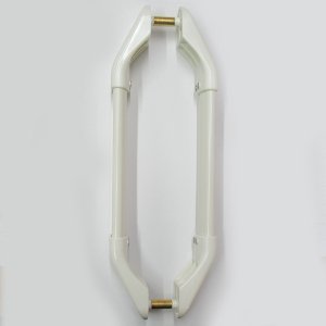 画像1: GRYGVGY194ZZ  弓状バー型（Ｂ型）把手【Panasonic】ユニットバス　２枚折りドア用：（オフホワイト）＜樹脂製＞旧GRXGD512210 (1)