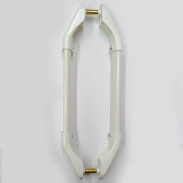 画像1: GRYGVGY194ZZ  弓状バー型（Ｂ型）把手【Panasonic】ユニットバス　２枚折りドア用：（オフホワイト）＜樹脂製＞旧GRXGD512210 (1)