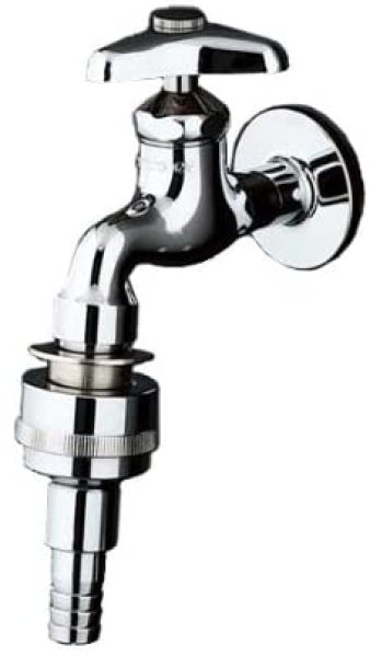 画像2: T28AUNH13   カップリング横水栓【TOTO】 (2)