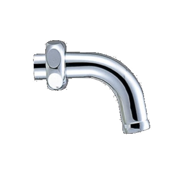 画像1: KPP81B　13mm 吐水口回転形水栓パイプ 一つ山【KVK】 (1)