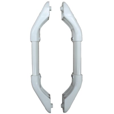 画像1: GRYGVGY193ZZ  弓状バー型（Ｂ型）把手【PANASONIC】ユニットバス　 旧GRYGD511210Z　２枚折りドア用：（オフホワイト）＜樹脂製＞　 (1)