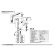 画像2: MK820-560XS-LH-0.5　 洗髪シャワー組品　K3104V-LH-13用【SANEI株式会社】 (2)