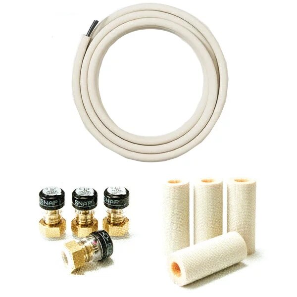 画像1: BREUJ1010-SET　エコユニーク　高耐光性 ペアホース【リビラック】（エコキュートの貯湯タンクとヒートポンプの連結管に）　 (1)